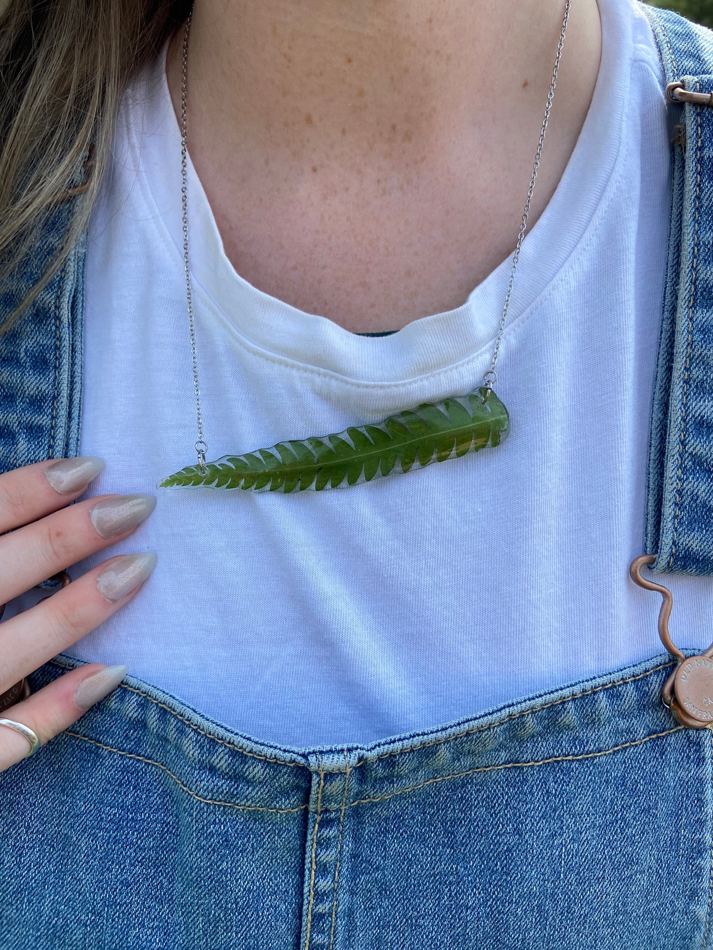 Fern necklace