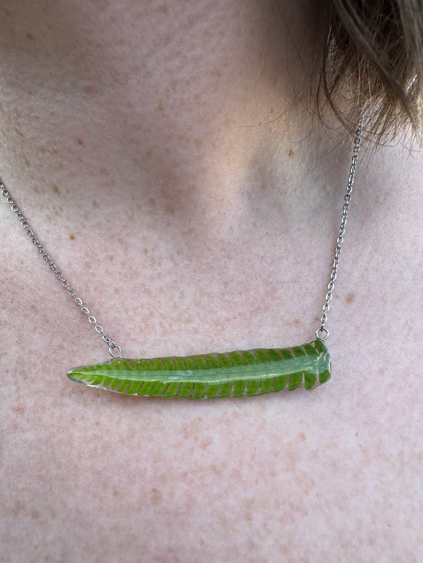 Fern necklace